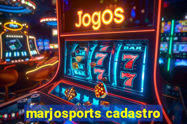 marjosports cadastro